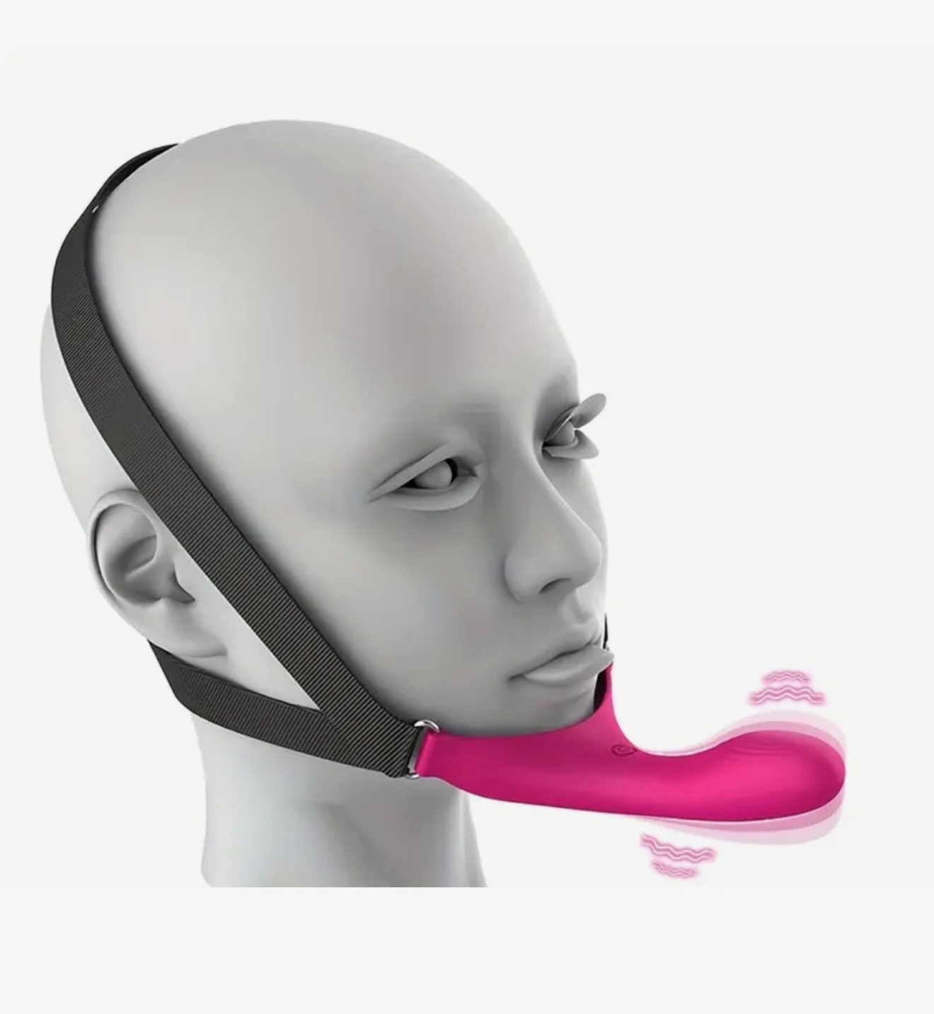 Hands-Free Head Strap Vibrator